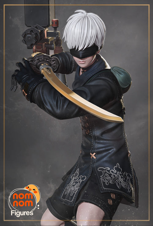 9S — NieR Automata — Statue by NomNom