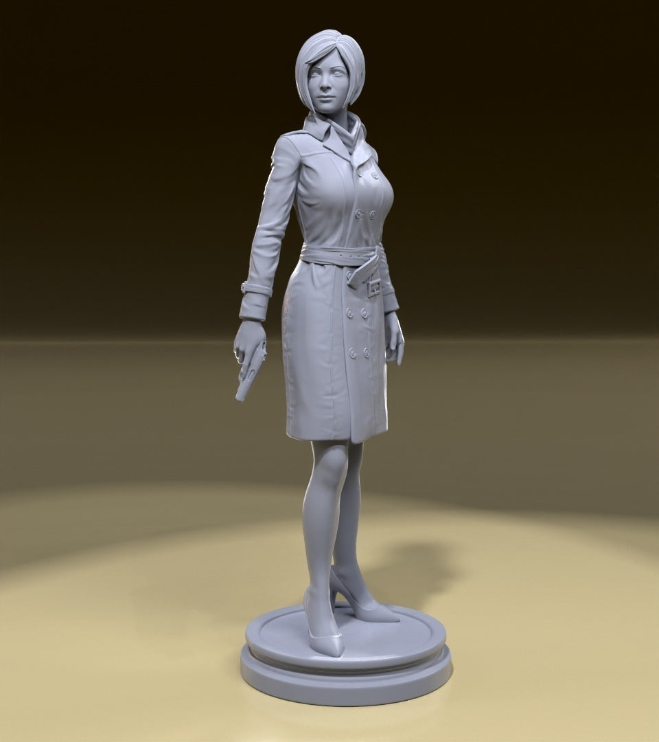 Ada Wong Cloak — ada-wong — Statue by H3llcreator