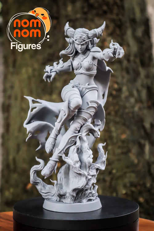 Alexstrasza — World of Warcraft — Statue by NomNom