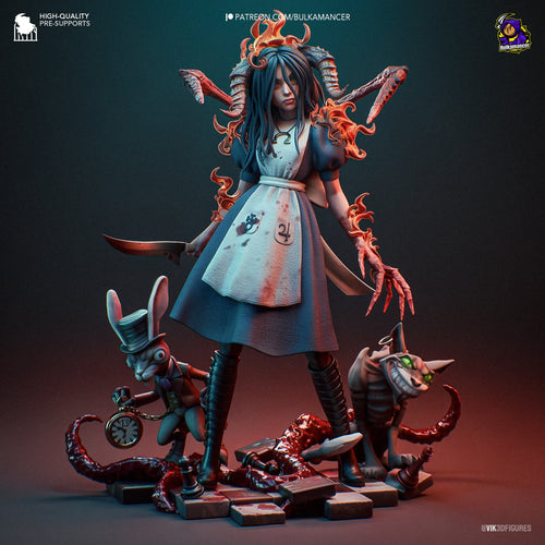 American McGee's Alice | 200mm — Statue by Bulkamancer