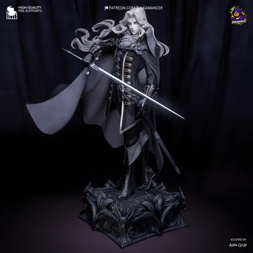 Alucard — castlevania — Statue by Bulkamancer