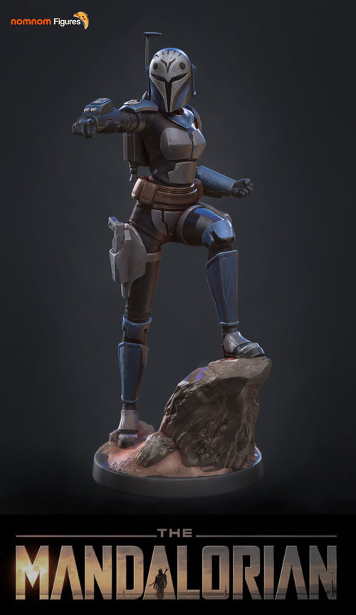 Bo-Katan Kryze — Starwars — Statue by NomNom
