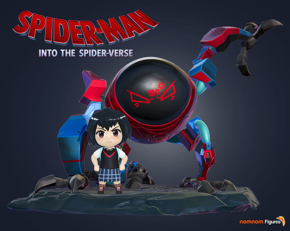 Chibi Peni Parker — Statue by NomNom