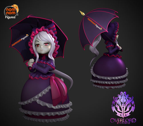 Chibi Shalltear — Overlord — Statue by NomNom