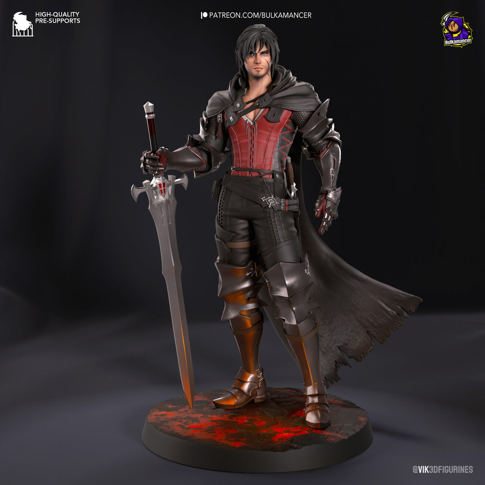 Clive Rosfield — Final Fantasy XVI — Statue by Bulkamancer