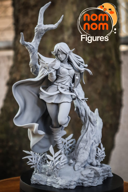 Deedlit — Record of Lodoss War — Statue by NomNom