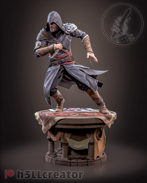 Ezio Auditore — assassin's-creed — Statue by H3llcreator