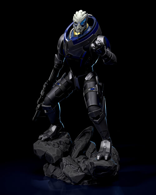 Garrus Vakarian — bioware — Statue by H3llcreator