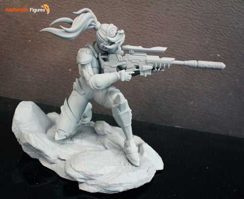 Ghost Kerrigan — StarCraft — Statue by NomNom