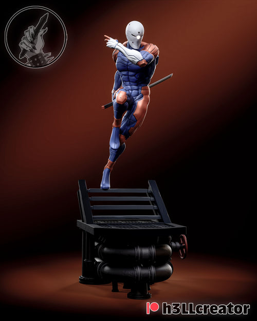 Gray Fox — Gray — Statue by H3llcreator