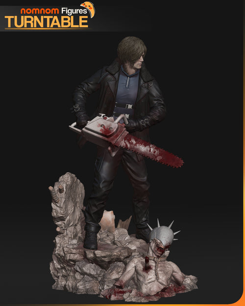 Leon S. Kennedy — Resident evil — Statue by NomNom