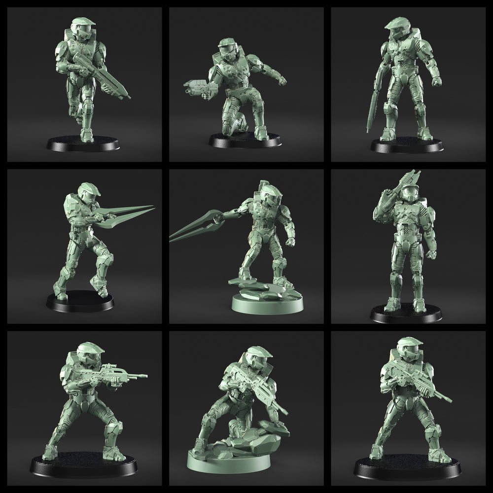 Halo 3 Master Chief Pack - Miniature