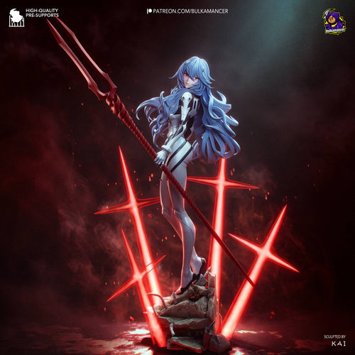 Rei — Neon Genesis Evangelion — Statue by Bulkamancer