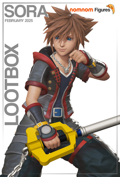 Sora — Kingdom Hearts 3 — Statue by NomNom