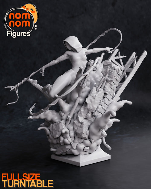 Spider Gwen — Into the Spider Verse — Statue by NomNom