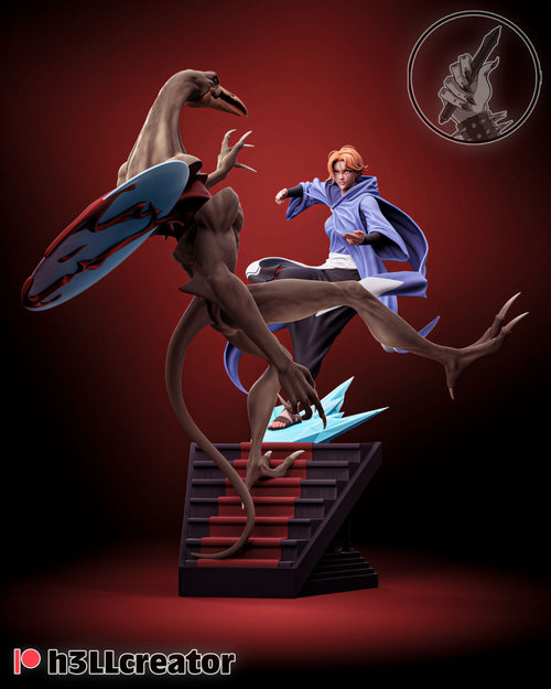 Sypha — castlevania — Statue by H3llcreator