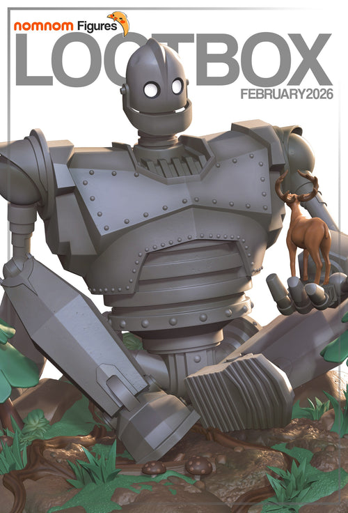 The Iron Giant — Statue by NomNom