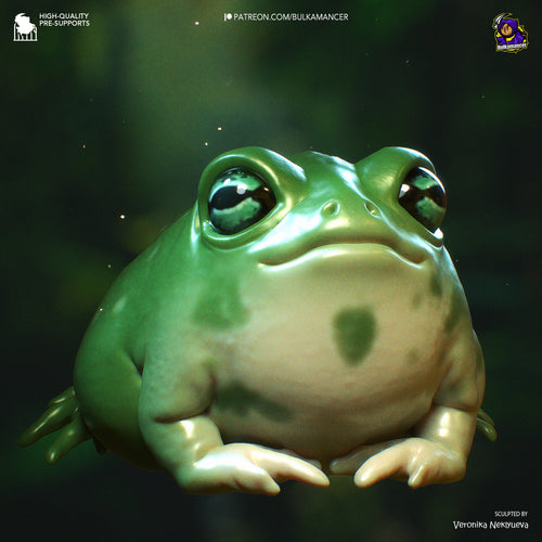 Toad (Standalone version) | Monster Hunter Wilds — Statue by Bulkamancer