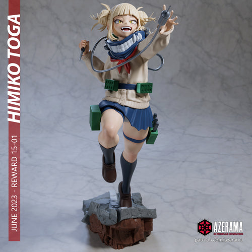 Toga — my hero — Statue by Bulkamancer