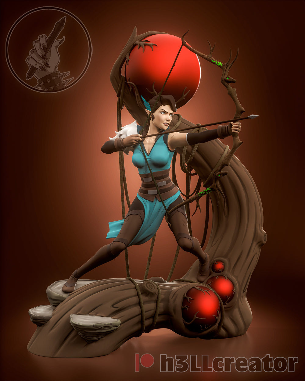 Vex'ahlia — vex'ahlia — Statue by H3llcreator