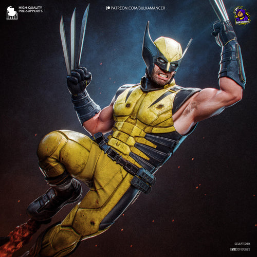 Wolverine — X-Men — Statue by Bulkamancer