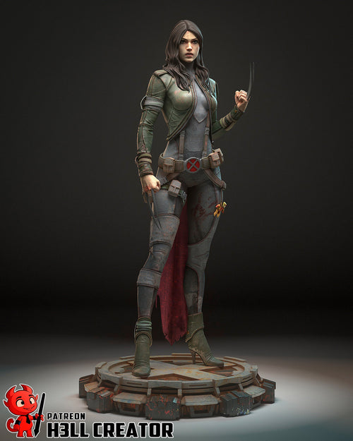 X-23 — Statue by H3llcreator