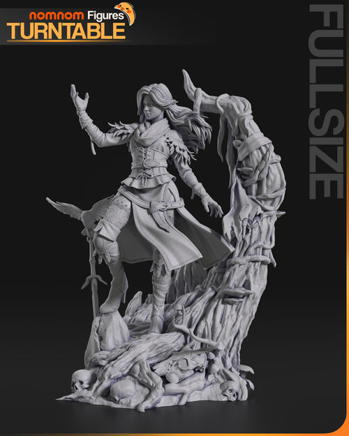 Yennefer — Witcher — Statue by NomNom