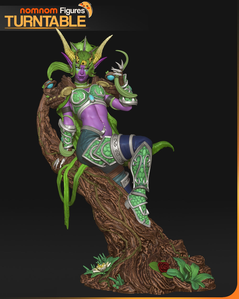 Ysera — World of Warcraft — Statue by NomNom