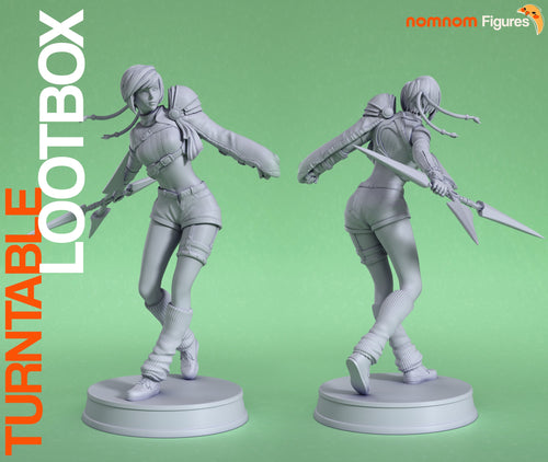 Yuffie — Final Fantasy — Statue by NomNom