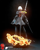 2b — NieR: Automata — Statue by H3llcreator