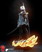 2b — NieR: Automata — Statue by H3llcreator