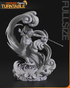 Aang — Avatar the last Airbender — Statue by NomNom