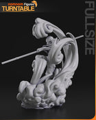 Aang — Avatar the last Airbender — Statue by NomNom
