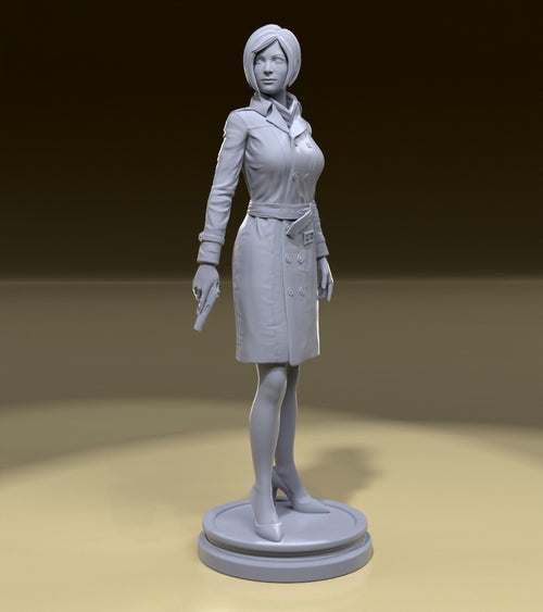Ada Wong Cloak — ada-wong — Statue by H3llcreator