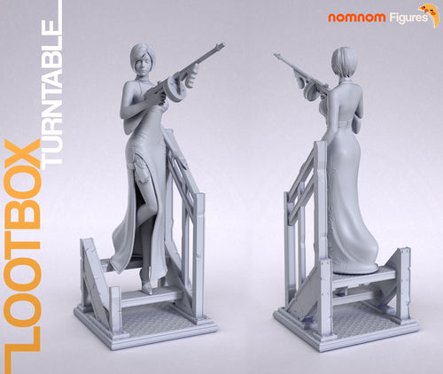 Ada Wong — Residual Evil — Statue by NomNom