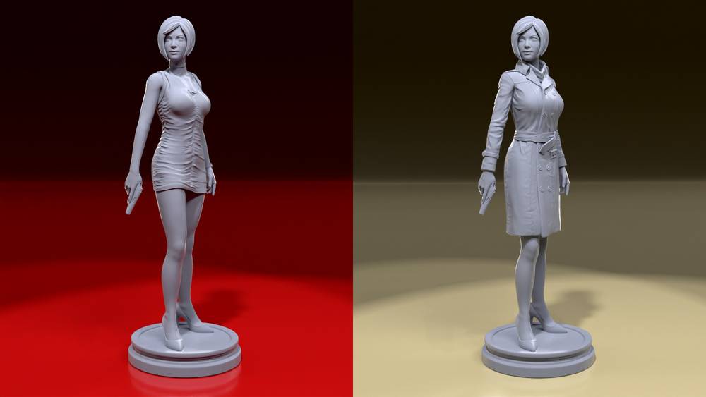Ada Wong — resident-evil — Statue by H3llcreator