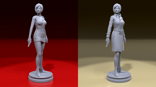 Ada Wong — resident-evil — Statue by H3llcreator