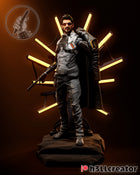 Adam Jensen — deus ex — Statue by H3llcreator