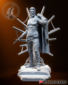 Adam Jensen — deus ex — Statue by H3llcreator