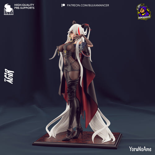 Agir — Azur Lane — Statue by Bulkamancer