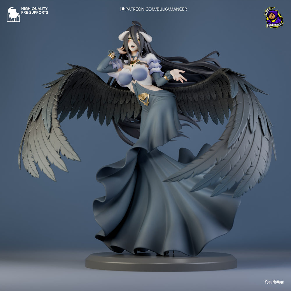 Albedo — Overlord — Statue by Bulkamancer