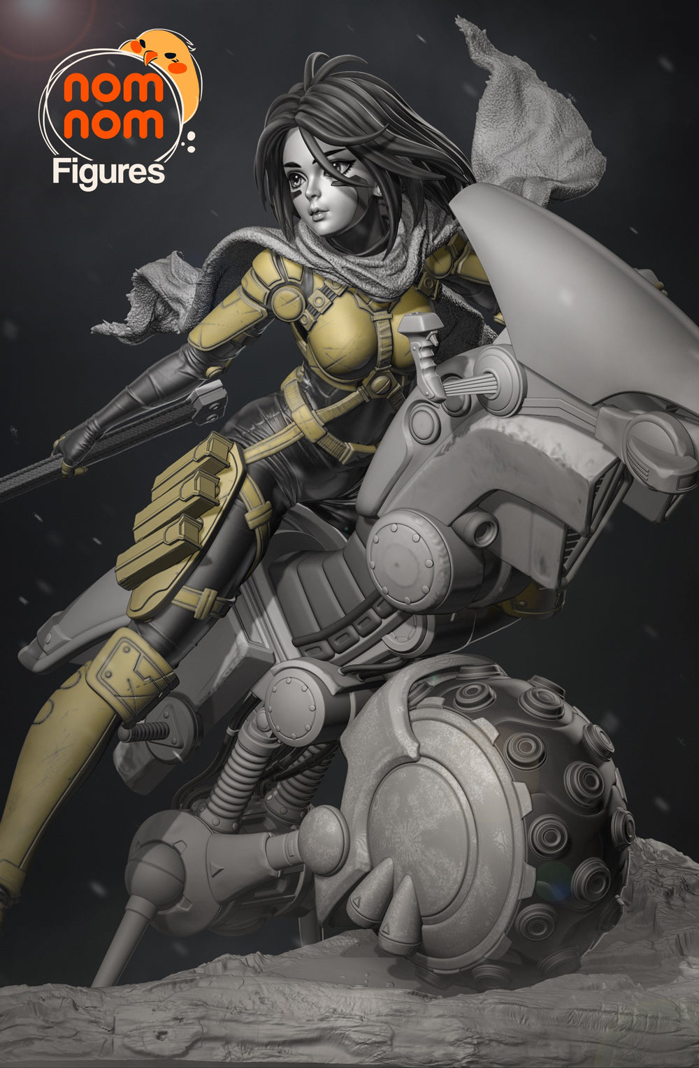 Alita — Battle Angel — Statue by NomNom