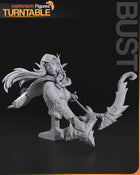 Alleria Windrunner — Warcraft III Reign of Chaos — Statue by NomNom
