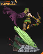 Alleria Windrunner — Warcraft III Reign of Chaos — Statue by NomNom