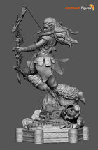 Aloy — Horizon Zero Dawn — Statue by NomNom