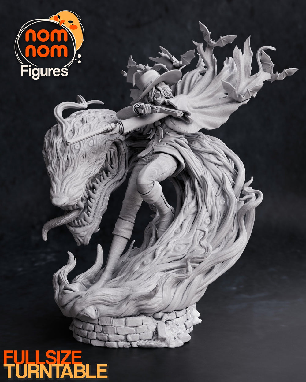 Alucard — Hellsing — Statue by NomNom