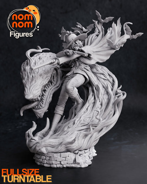 Alucard — Hellsing — Statue by NomNom