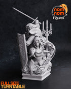 Alucard x Maria — Castlevania Symphony of the Night — Statue by NomNom