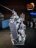 Alucard x Maria — Castlevania Symphony of the Night — Statue by NomNom