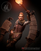 Amicia and Hugo — a plague tale — Statue by H3llcreator